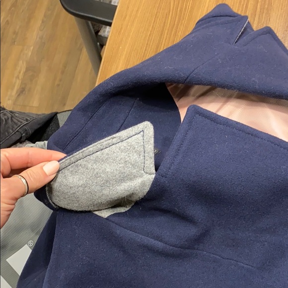 NWT banana republic wool dress coat - Picture 9 of 9